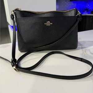 Coach Elegant Black Crossbody minor wear on strap see pictures